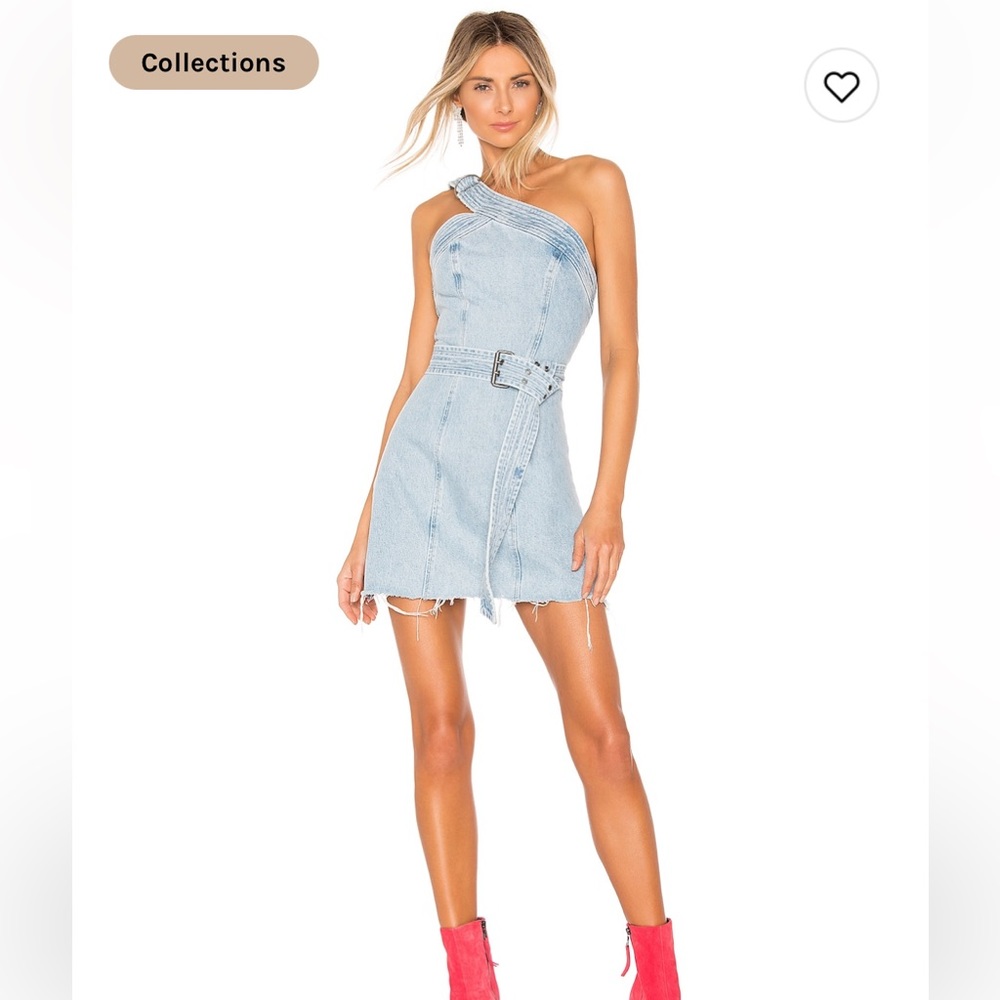 GRLFRND CALLIE DENIM DRESS